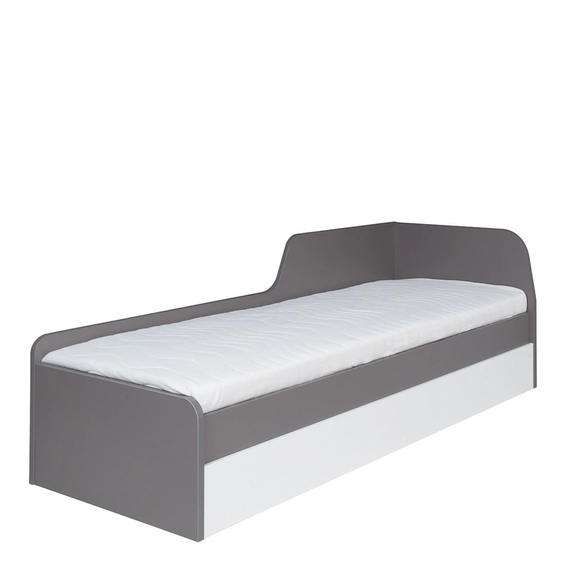 Młodzieżowe łóżko z pojemnikiem i stelażem ZENTO 80x200 cm