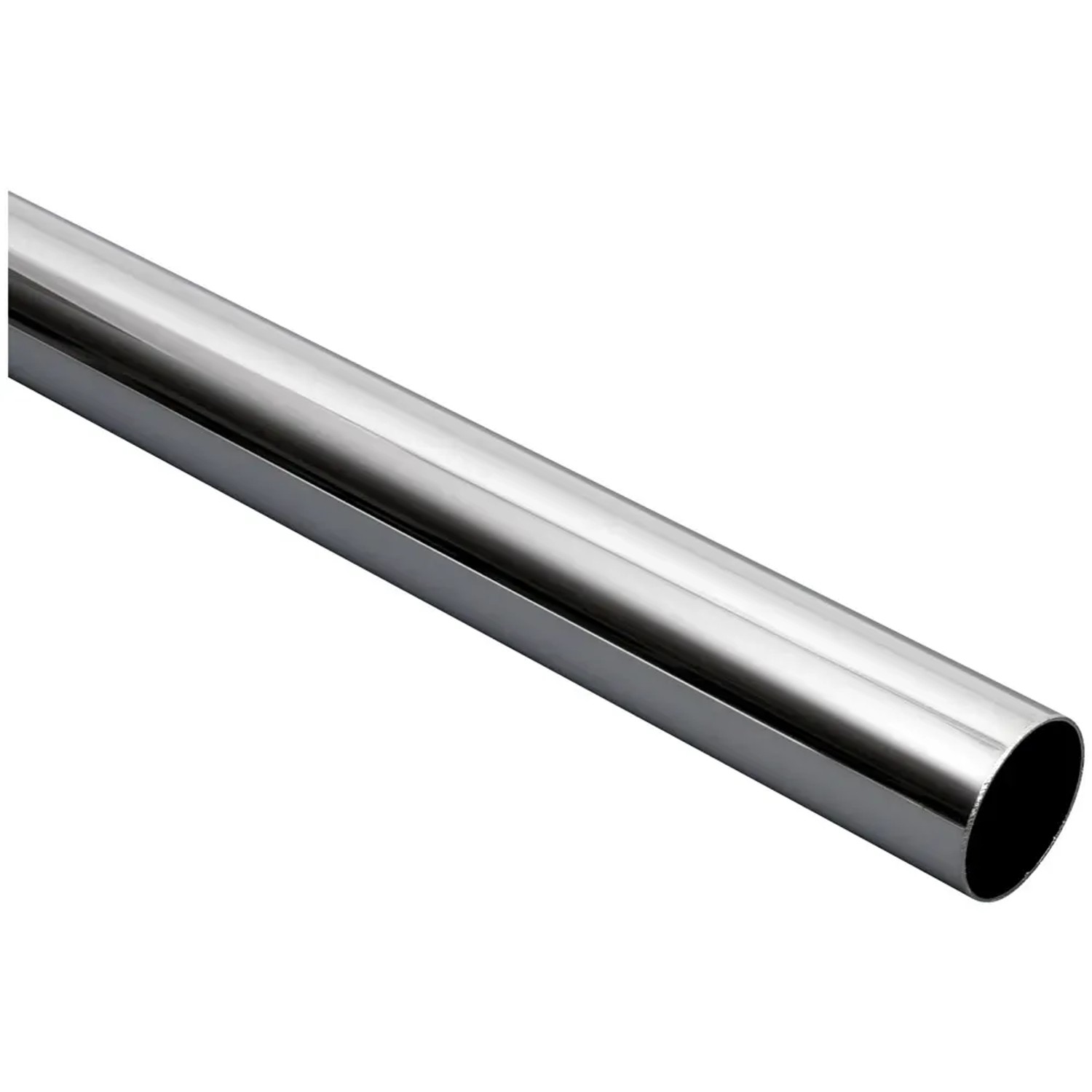 Metro Rura drążek do szaf fi 25mm chromowany 120m