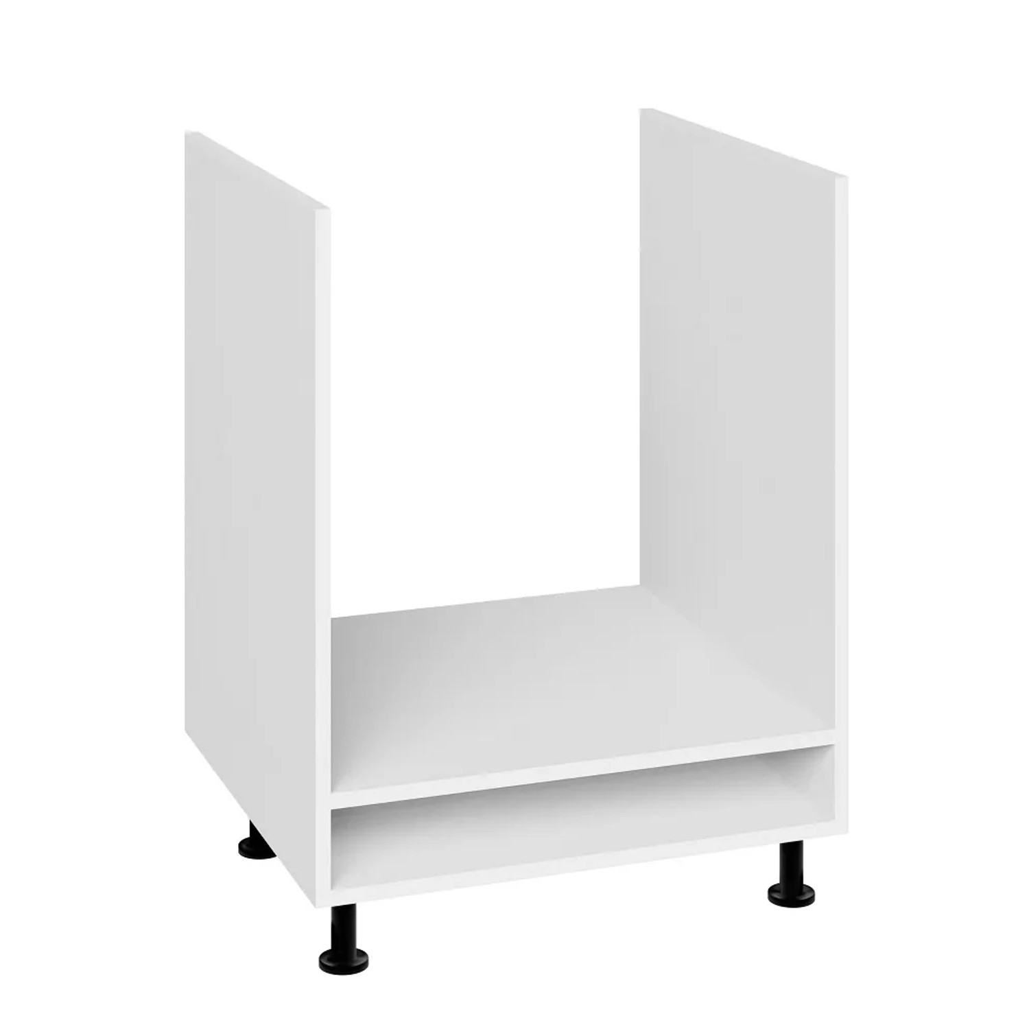 Korpus dolny pod piec 60 cm biały mat