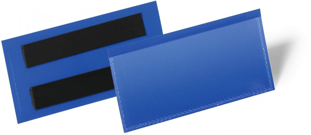 Kieszeń magnetyczna Durable, 100x38mm, 50 sztuk, granatowy
