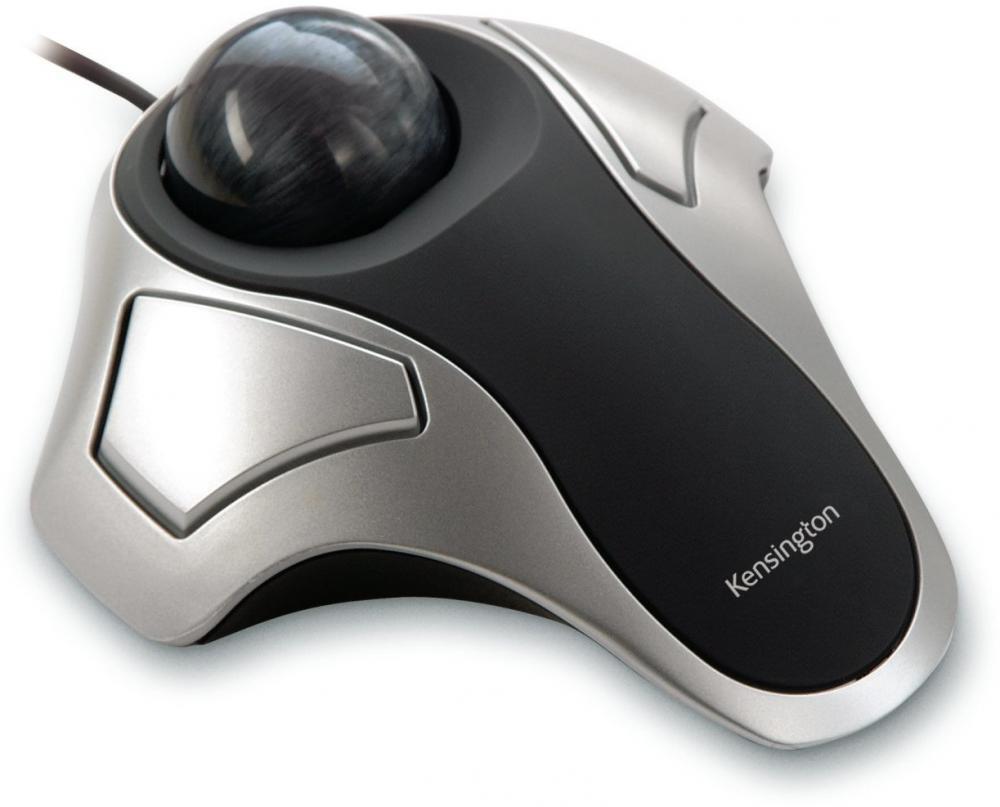 Outlet: USZKODZONE OPAKOWANIE Trackball przewodowy Kensington Orbit, optyczny, srebrny
