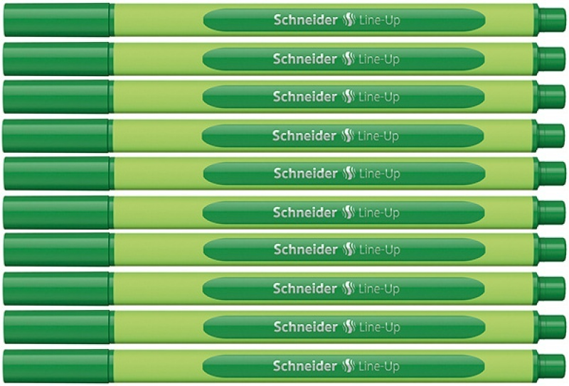 10x cienkopis Schneider Line-Up, 0.4mm, zielony
