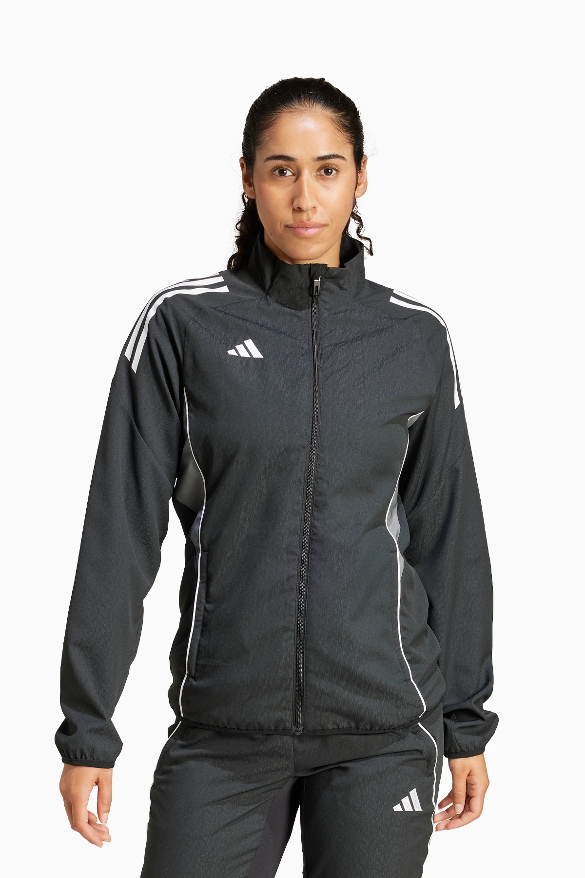 Bluza adidas Tiro 25 Competition Presentation Damska - Czarny