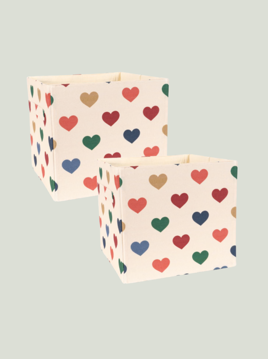 Zestaw 2 koszyków do przechowywania COEUR COLORÉ KONGES SLØJD