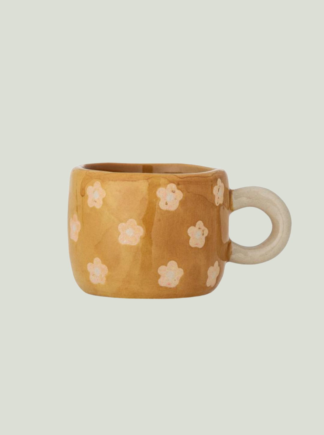 Kubek Nini Cup, brązowy, kamionka Bloomingville MINI