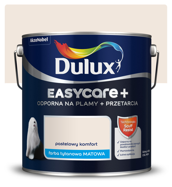 Dulux Easycare Plus 2,5l Pastelowy Komfort