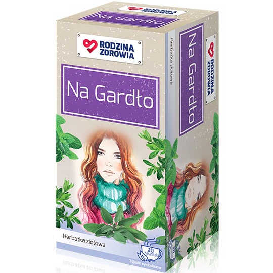 Rodzina zdrowia na gardło - herbatka, saszetki, 20 sztuk