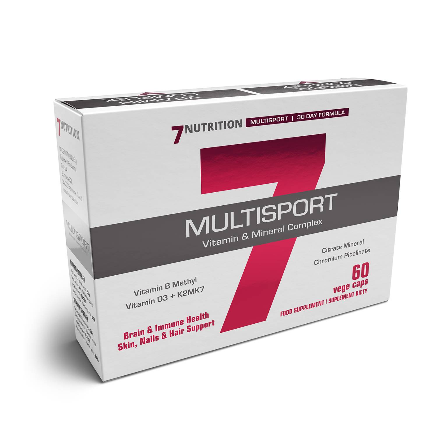7nutrition multisport, 60 kapsułek