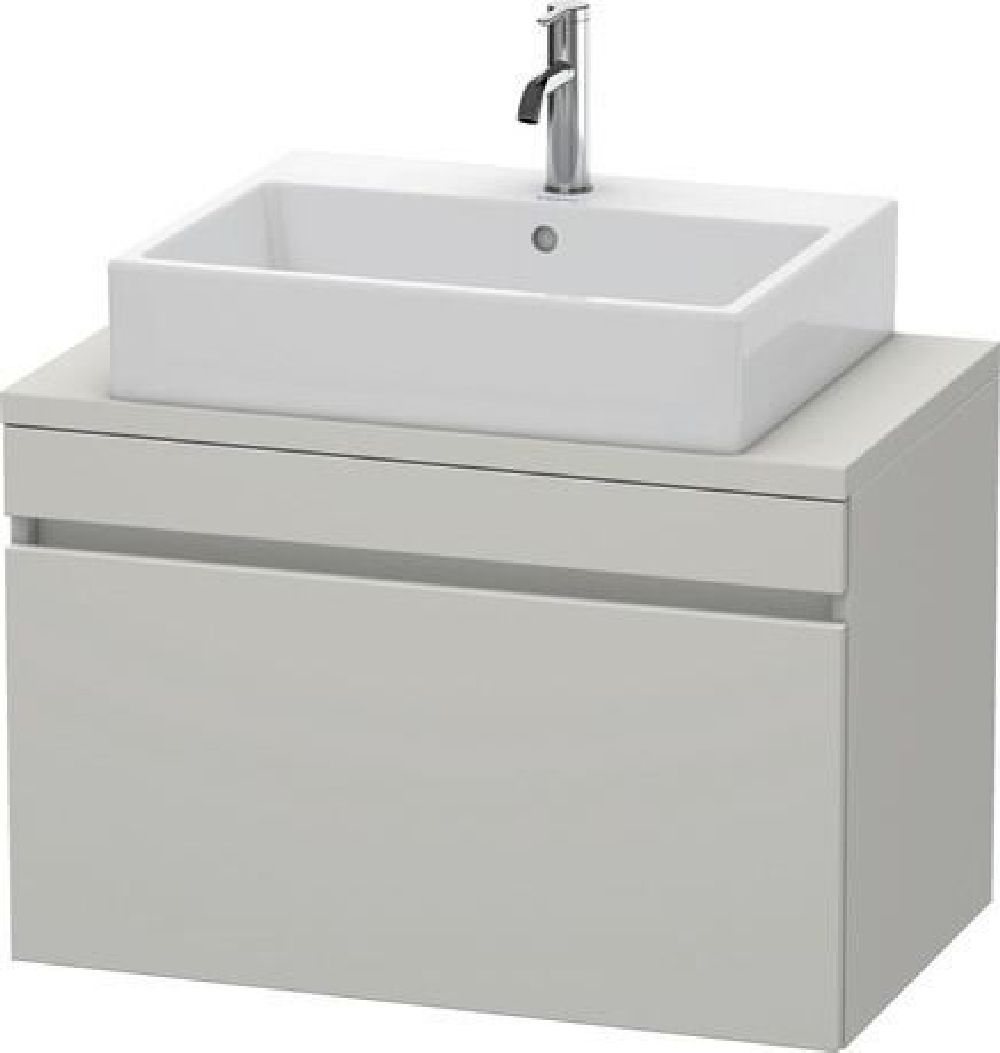 Duravit DuraStyle szafka 80x47,8x51,2 cm podumywalkowa wisząca szary mat beton DS530200707