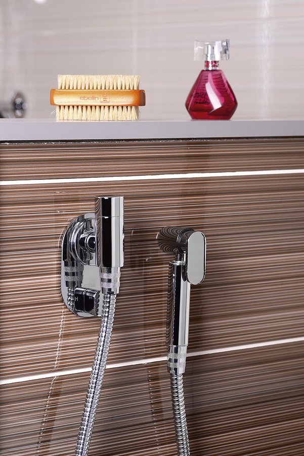 Sapho zawór bidetowy z wężem chrom JS121