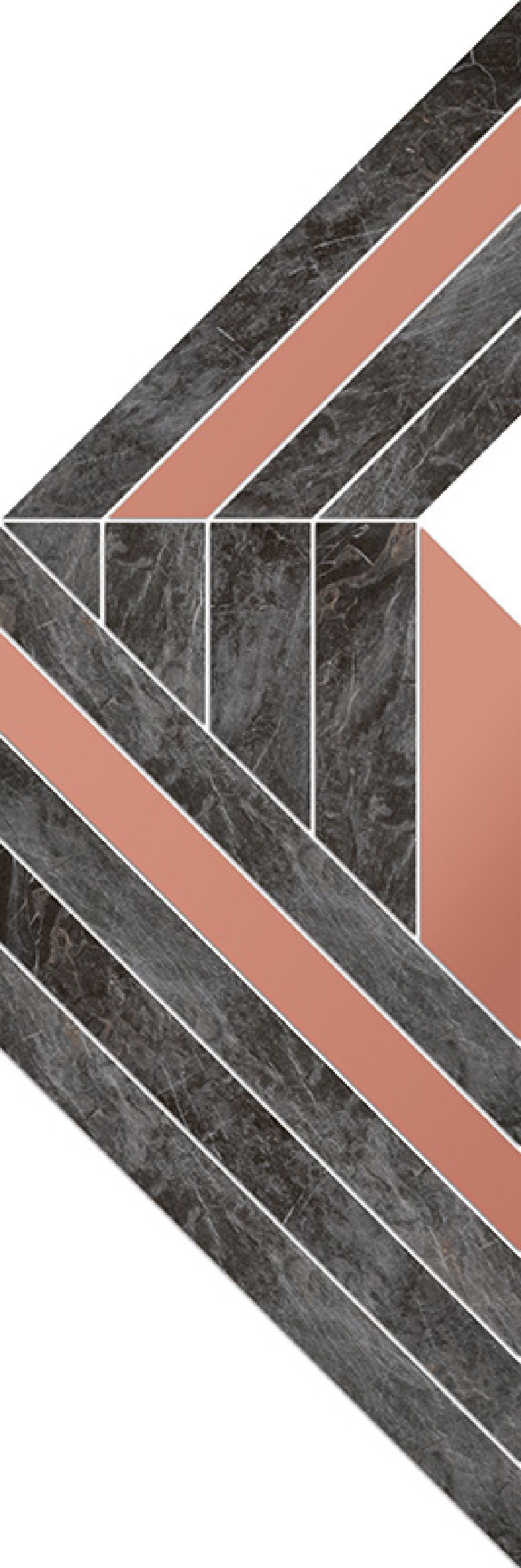 Tubądzin Sedona mozaika 38x18,9 cm zielona