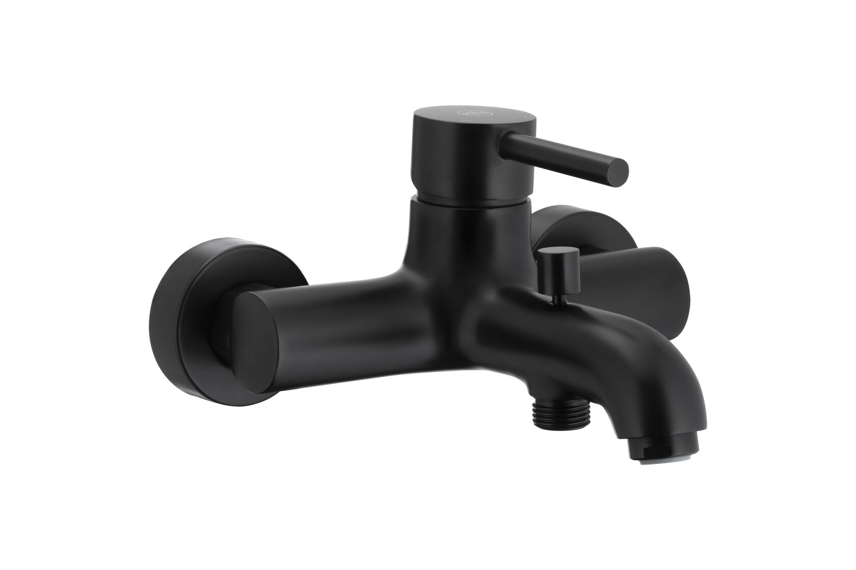 KFA Armatura Moza Black bateria wannowo-prysznicowa ścienna czarny mat 5034-010-81