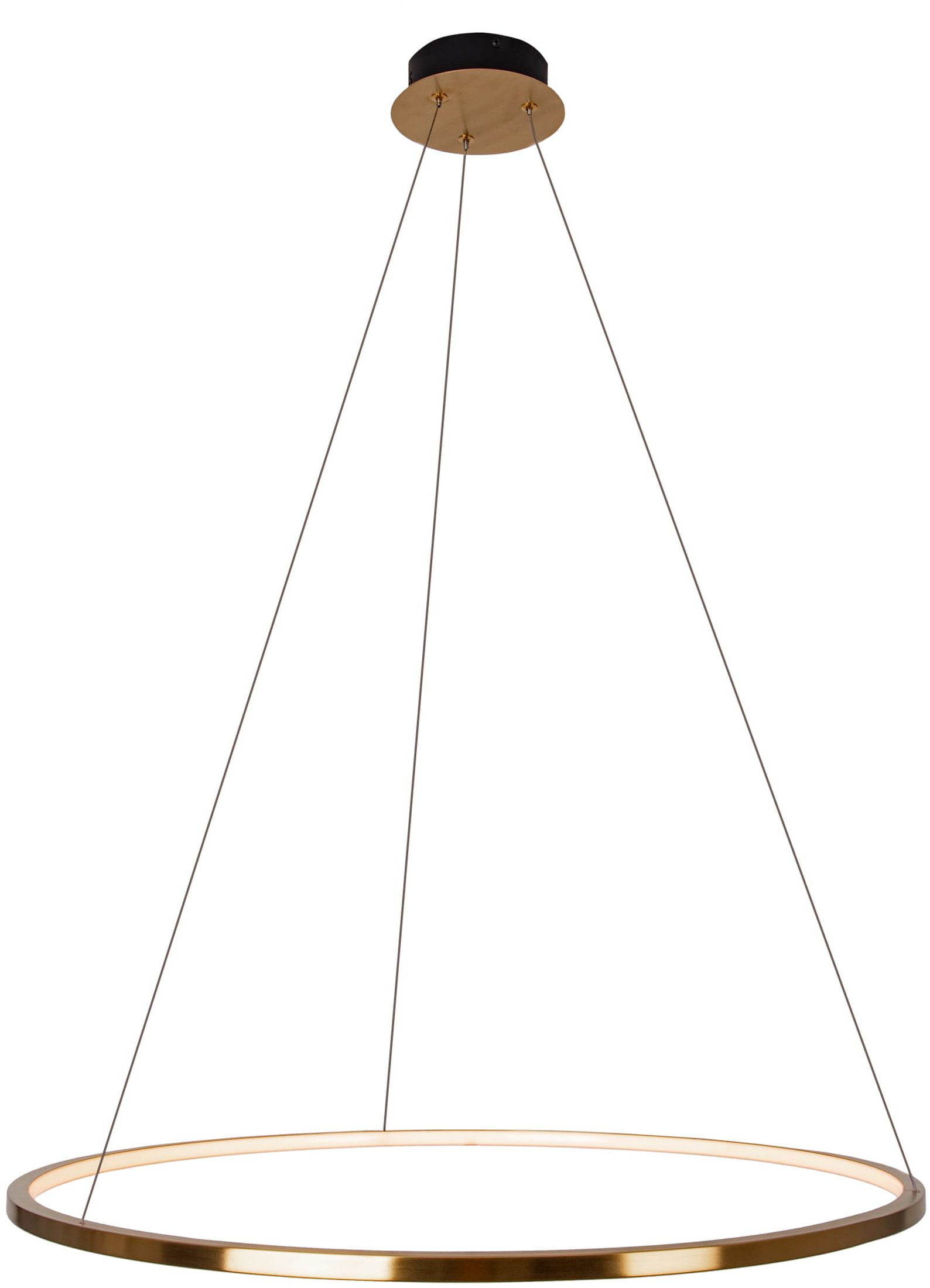 MaxLight Queen lampa wisząca 1x19W LED złota P0493