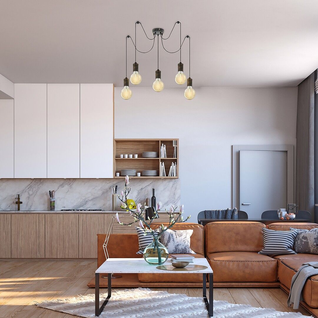 Rabalux Fidel lampa wisząca 5x25W złoto antyczne 3218