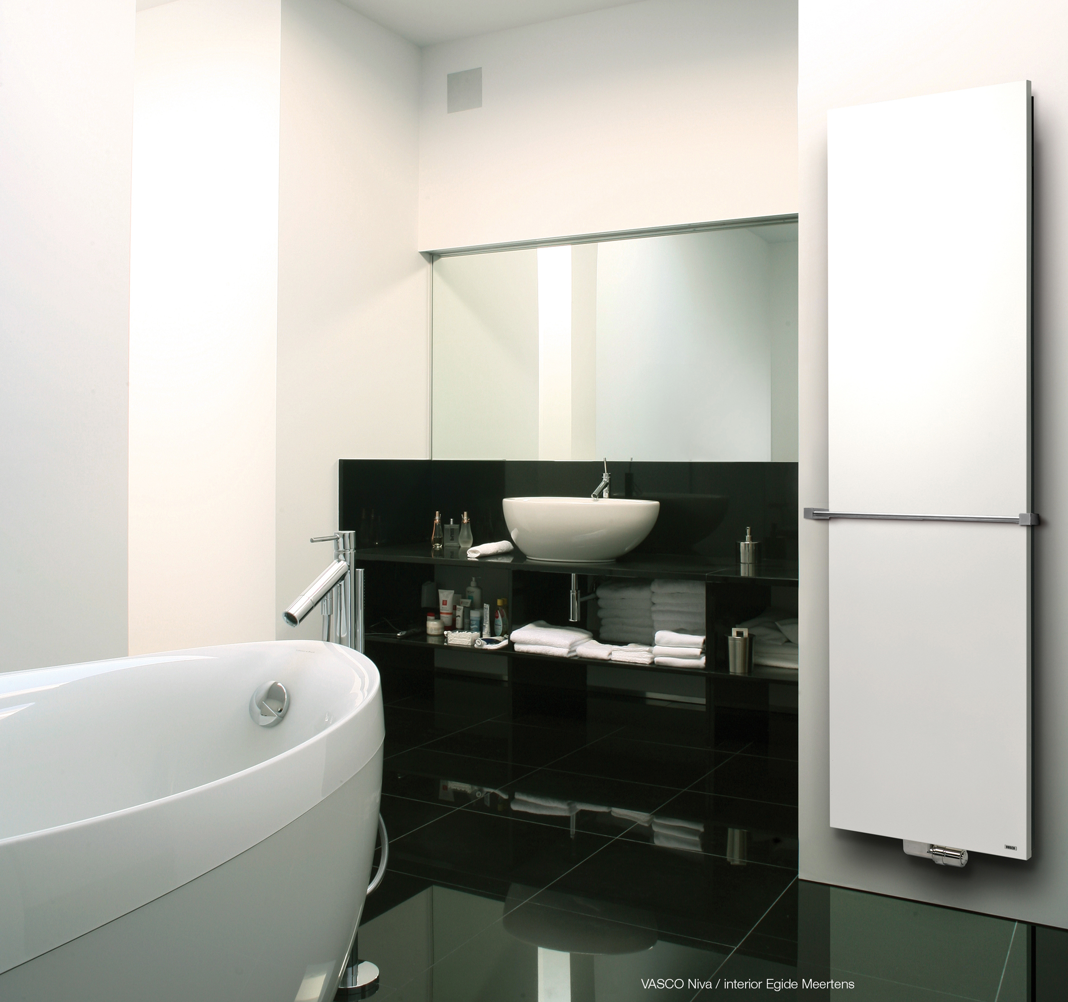 Kermi Niva N1L1 poręcz do grzejnika 52 cm inox ZC01550003