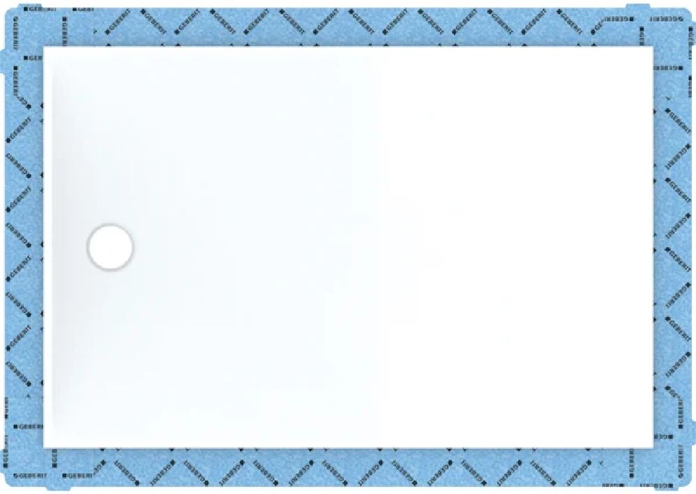 Geberit Setaplano panel do natrysków bezbrodzikowych 120x80 cm biały 154.264.11.1