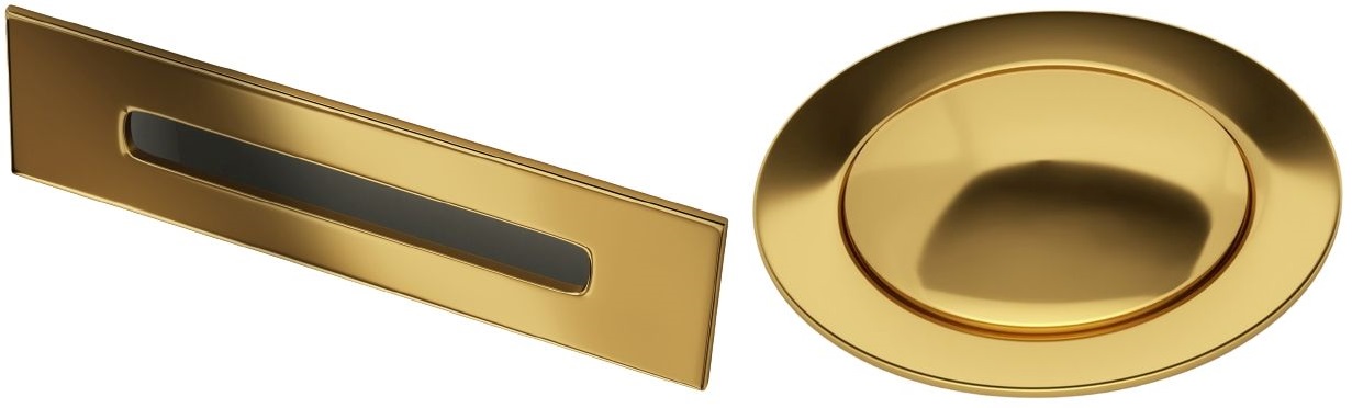 Corsan Intero maskownica przelewu i odpływu złota ZWKKGL