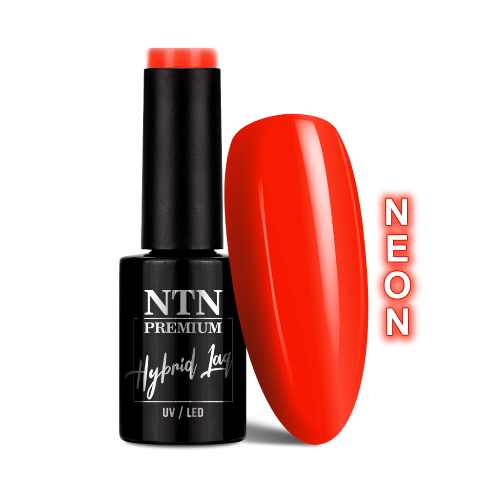 Lakier hybrydowy LED/UV Gel Polish NTN Premium Delight Sorbet Collection Nr 153 Neon 5 g
