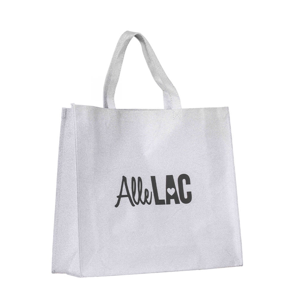 Torba na zakupy srebrna AlleLac