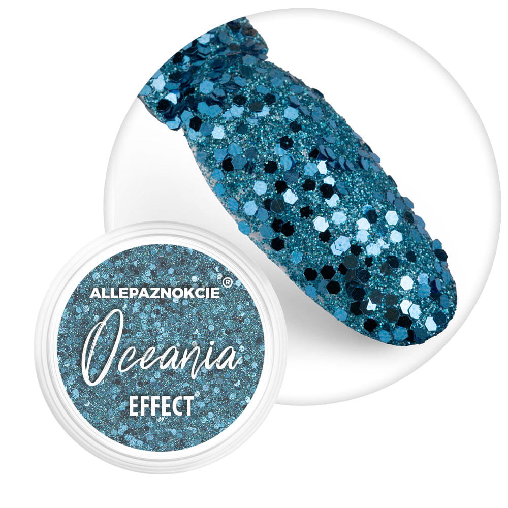Pyłek do paznokci Oceania Effect Allepaznokcie 1 g Nr 03