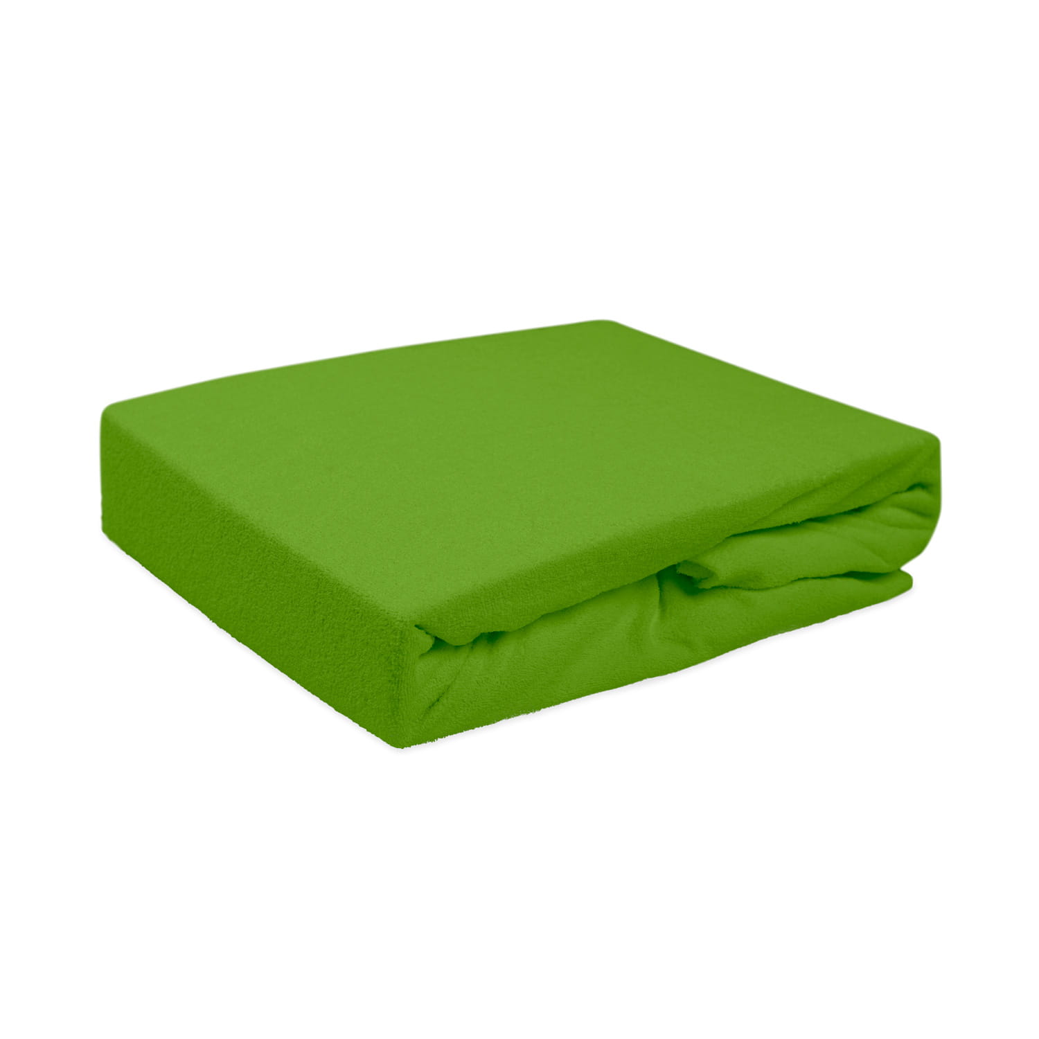 Prześcieradło frotte z gumką 200x220 kolor kaktus