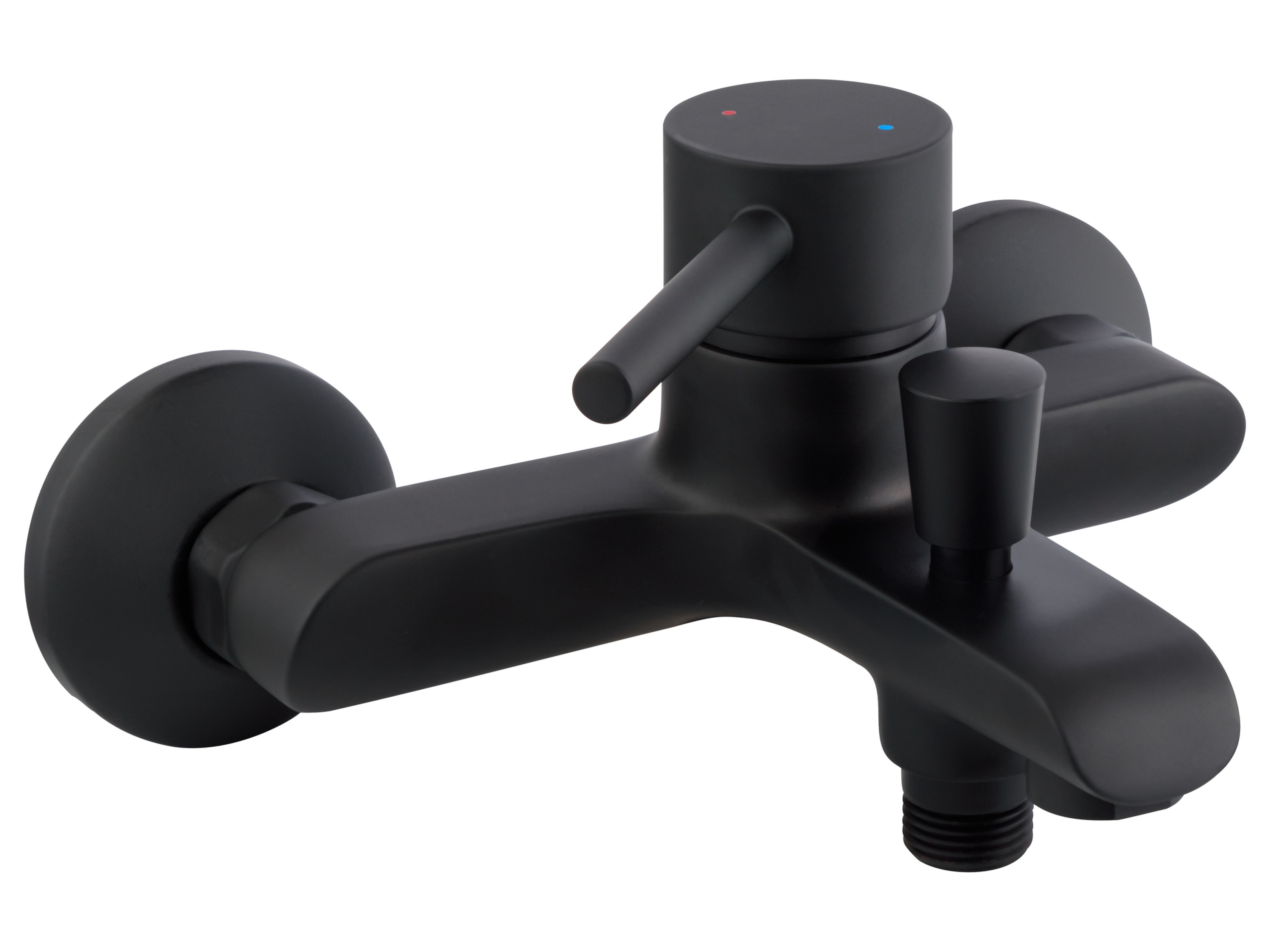 Livarno Jednouchwytowa bateria prysznicowa lub wannowa kran wannowy czarny