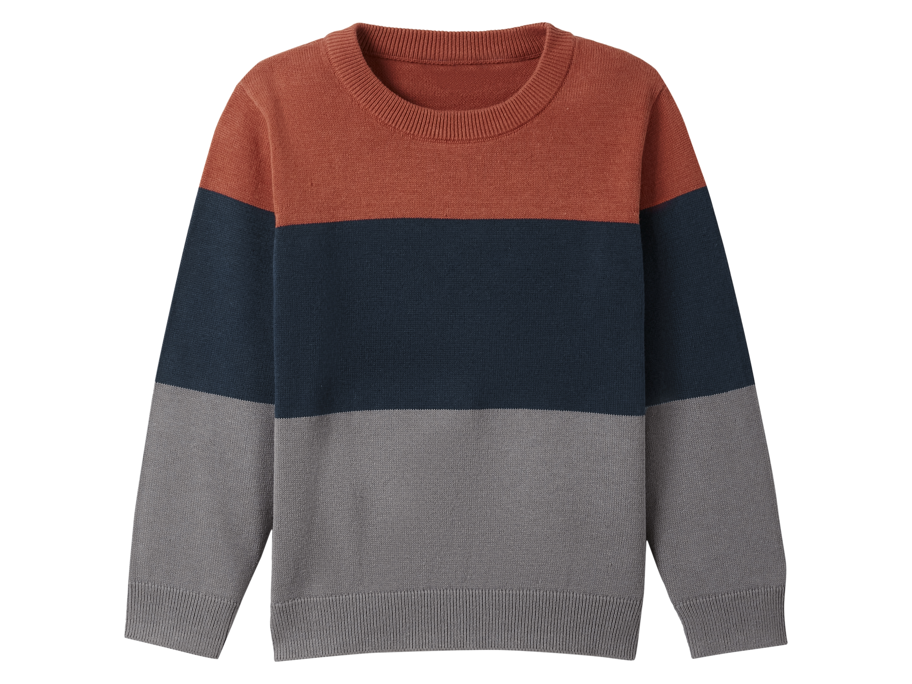 lupilu Sweter dziecięcy z bawełny Kolorowy, 98/104