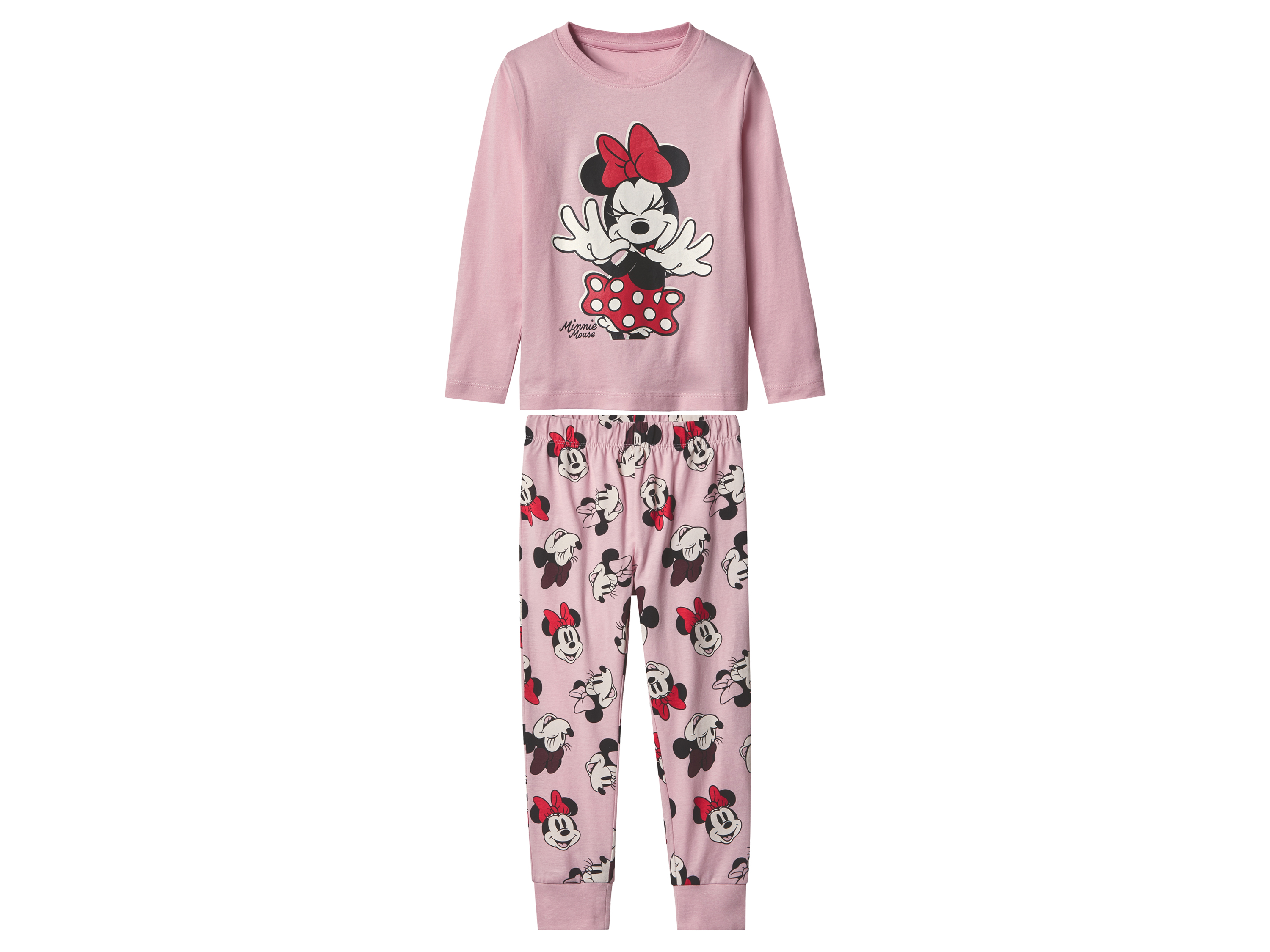 Piżama dziecięca z bawełny Myszka Minnie, 98/104