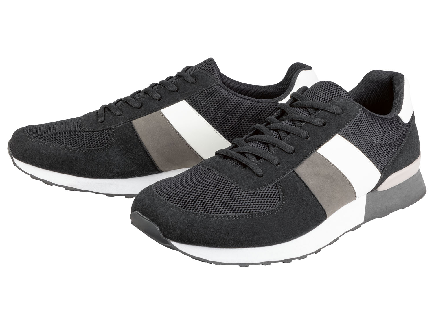 Livergy Sneakersy męskie 43, Czarny