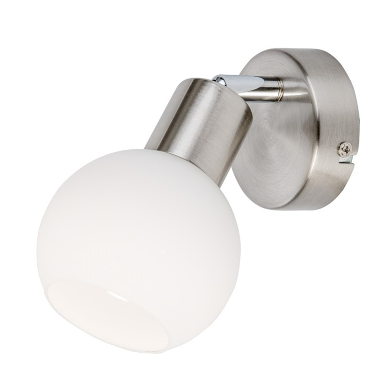Darmowa Dostawa - Kinkiet 1x5 W biały-nikiel Globo Lighting Loxy 871601016X