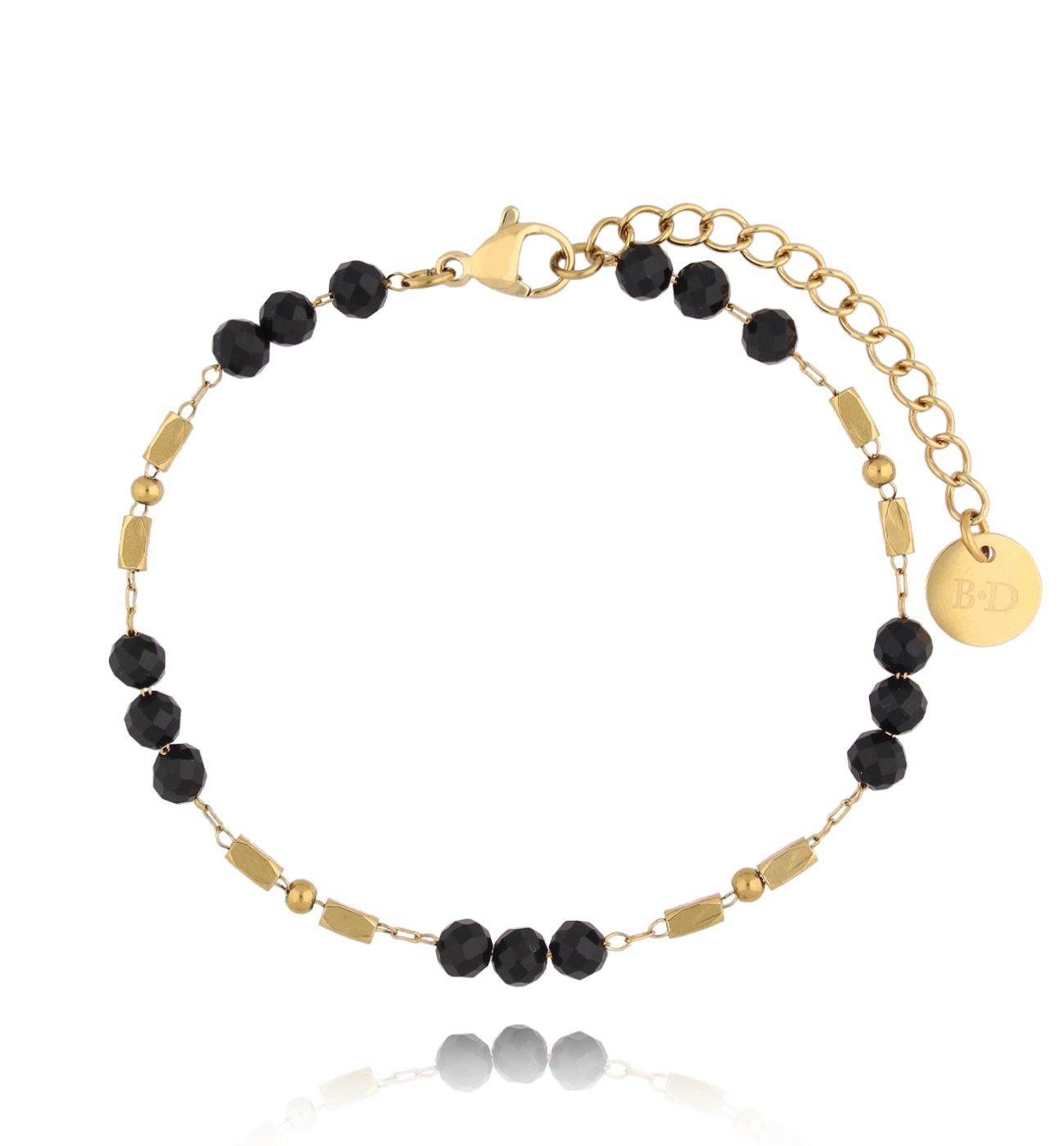 Bransoletka z onyksami Combo - By Dziubeka