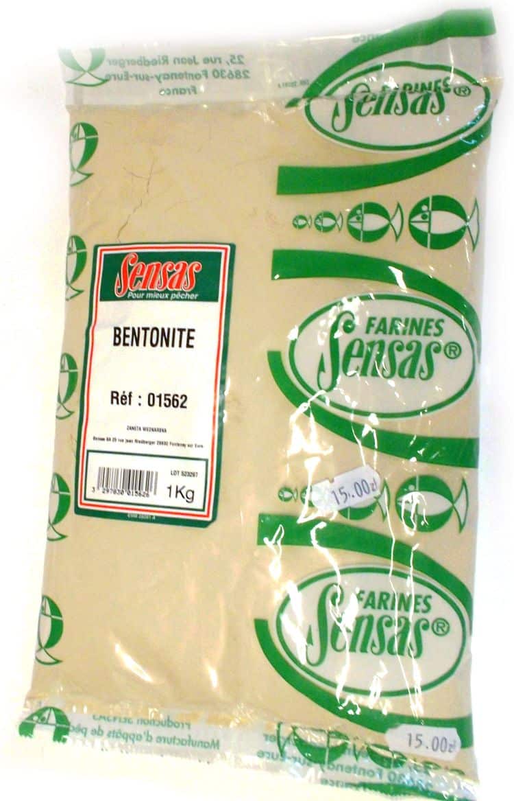 SENSAS BENTONITE KLEJ 1KG