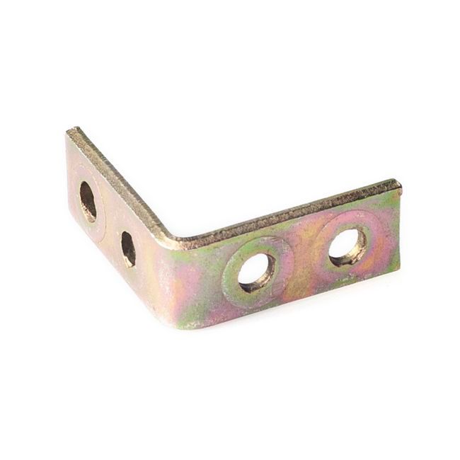 Kątownik krzesełkowy 25 x 25 x 10 mm mosiądz