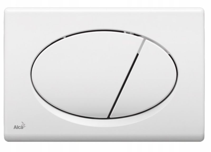 Przycisk Alcadrain sterujący do systemów podtynkowych biały-połysk 1 szt.