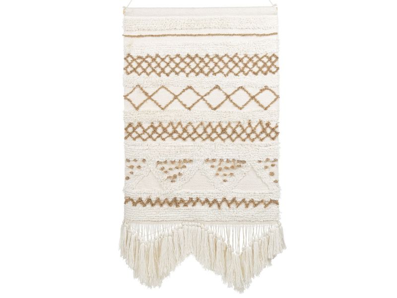 Makrama ścienna Bazdan Bawełna Beżowy 1 szt.