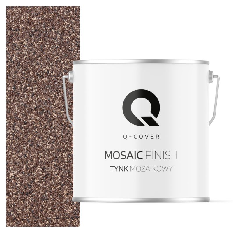 Tynk Mozaikowy Q-Cover Brązowy ciemny M71 7KG