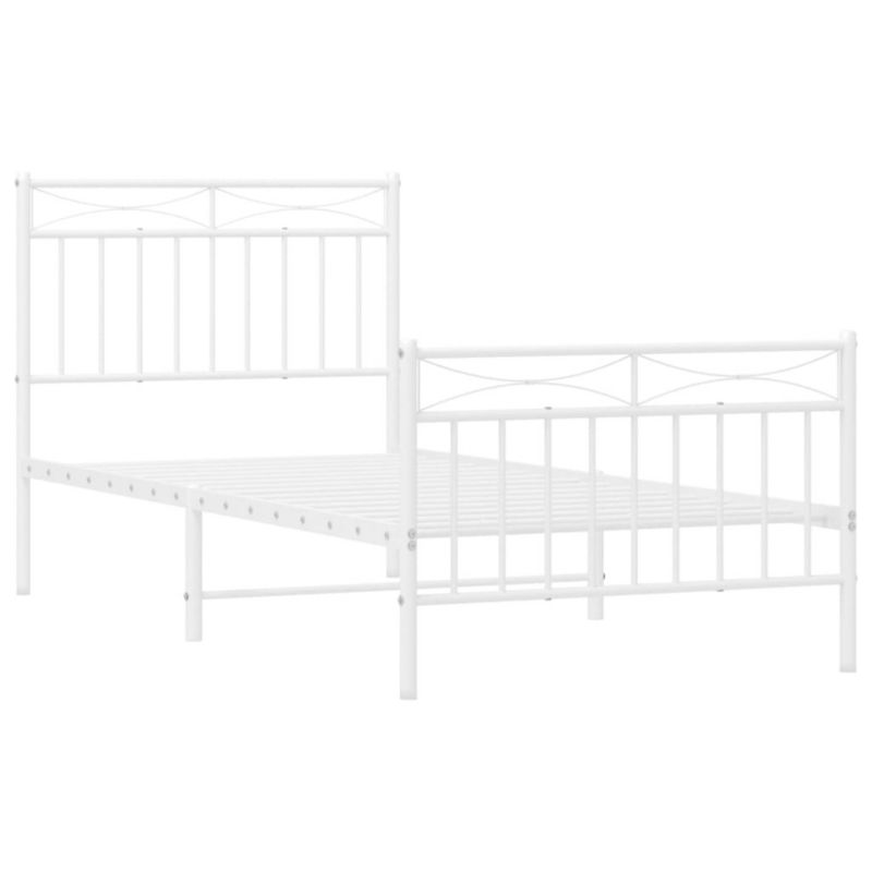 Łóżko metalowe WaszeMeble 90x200 cm biała WM-373751 1 szt.