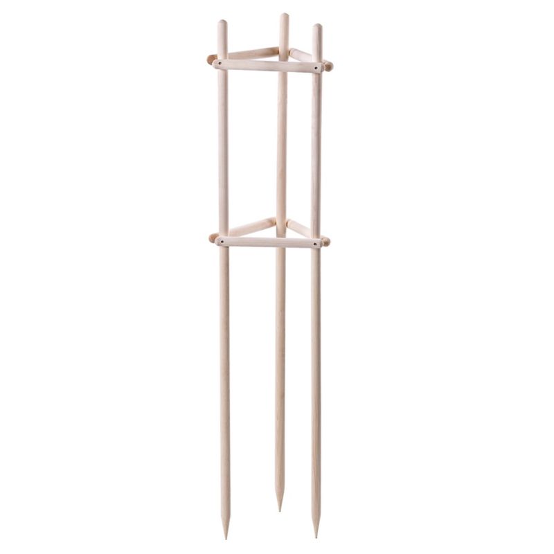 Podpora ogrodowa KADAX drewniana trójnożna bukowa naturalna 150 cm 1 szt.