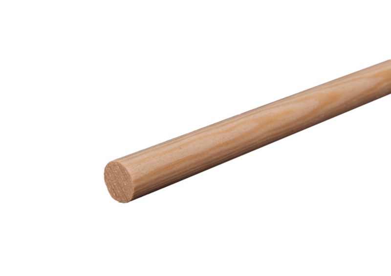 Wałek sosnowy bezsęczny 12 x 12 x 2400 mm