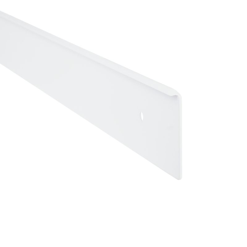 Listwa przyblatowa Cezar aluminiowa lewa 38 mm 62 cm biała