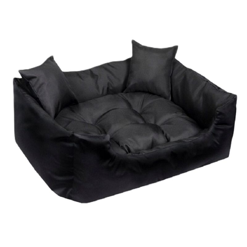 Legowisko dla psa kojec Aio Factory ECCO wodoodporne czarne 100x75 cm 1szt