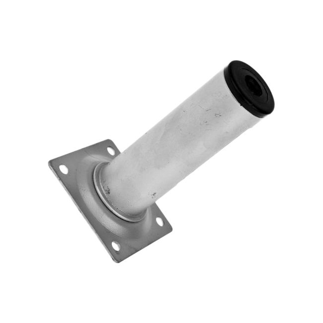 Noga okrągła Fikszo 30 x 100 mm srebrnoszary