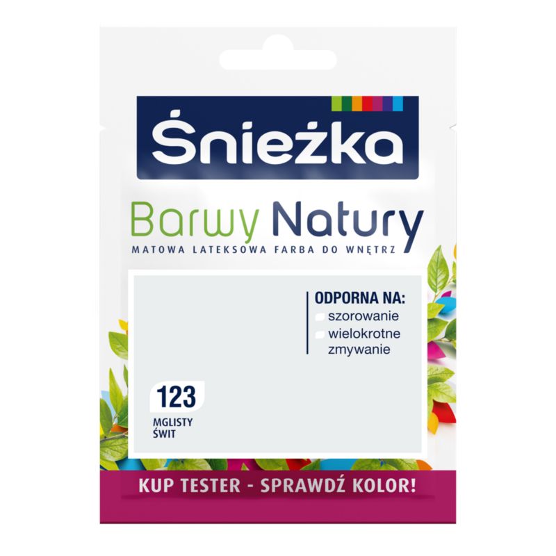 Tester farby Śnieżka Barwy Natury mglisty świt 25 ml