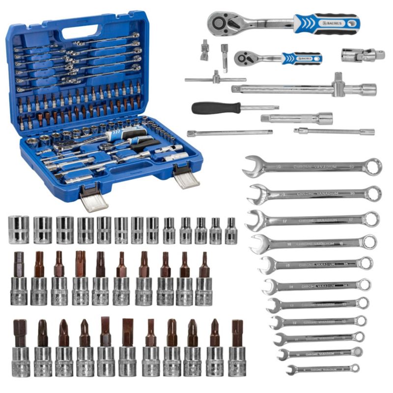 Zestaw kluczy Bauhus 78 elementów 1 szt.