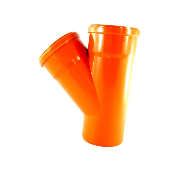 Trójnik Pipelife 45° 160 / 160 mm