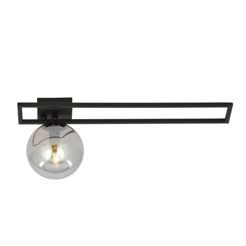Lampa sufitowa Emibig Imago grafitow-czarna wym: 21 x 50 cm 1xE14 x 10W metal 1 szt.