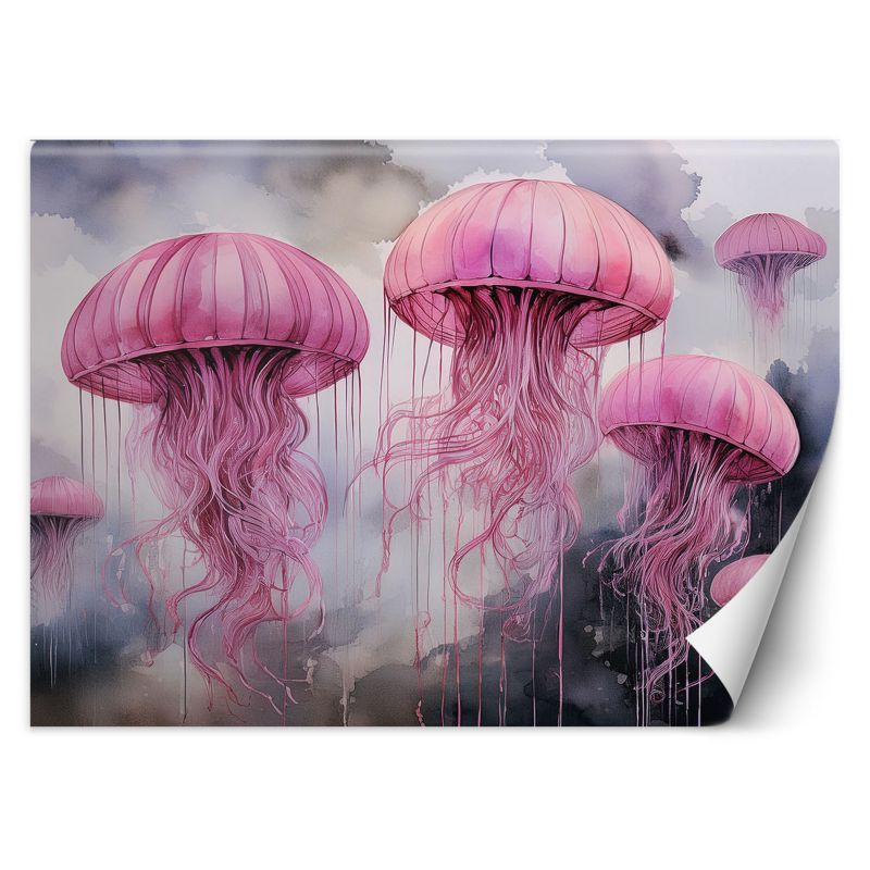 Fototapeta Feeby Różowa meduza 350x245 1 szt