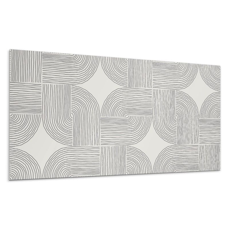 Panel samoprzylepny Wallfluent 100x50 cm Wzór geometryczny z dynamicznymi liniami 1 szt.