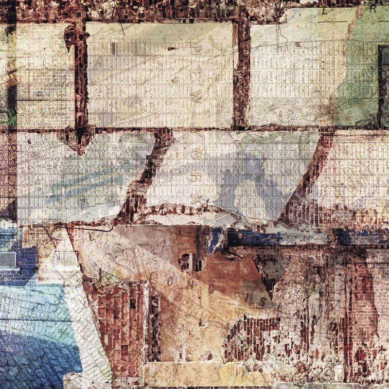 fototapeta Sanders & Sanders artystyczny wielokolorowym 300 x 250 cm - 1 rol.