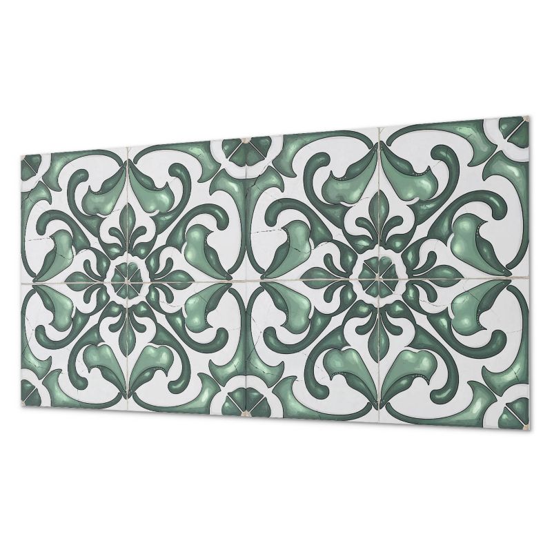 Komplet Kafelków PCV ArtPrintCave 40x20 cm Wzór z eleganckimi motywami 10 szt.